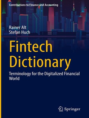 cover image of Fintech Dictionary